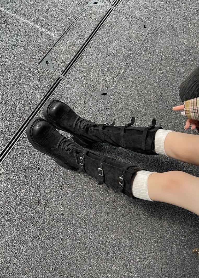 Vintage Classic Y2K Style Knee-High Boot