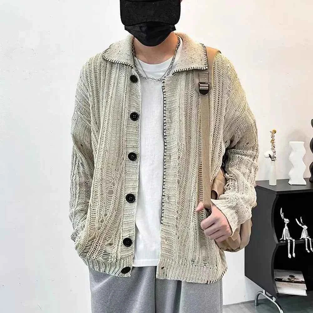 Autumn Korean Style Cozy Knitted Winter Cardigan