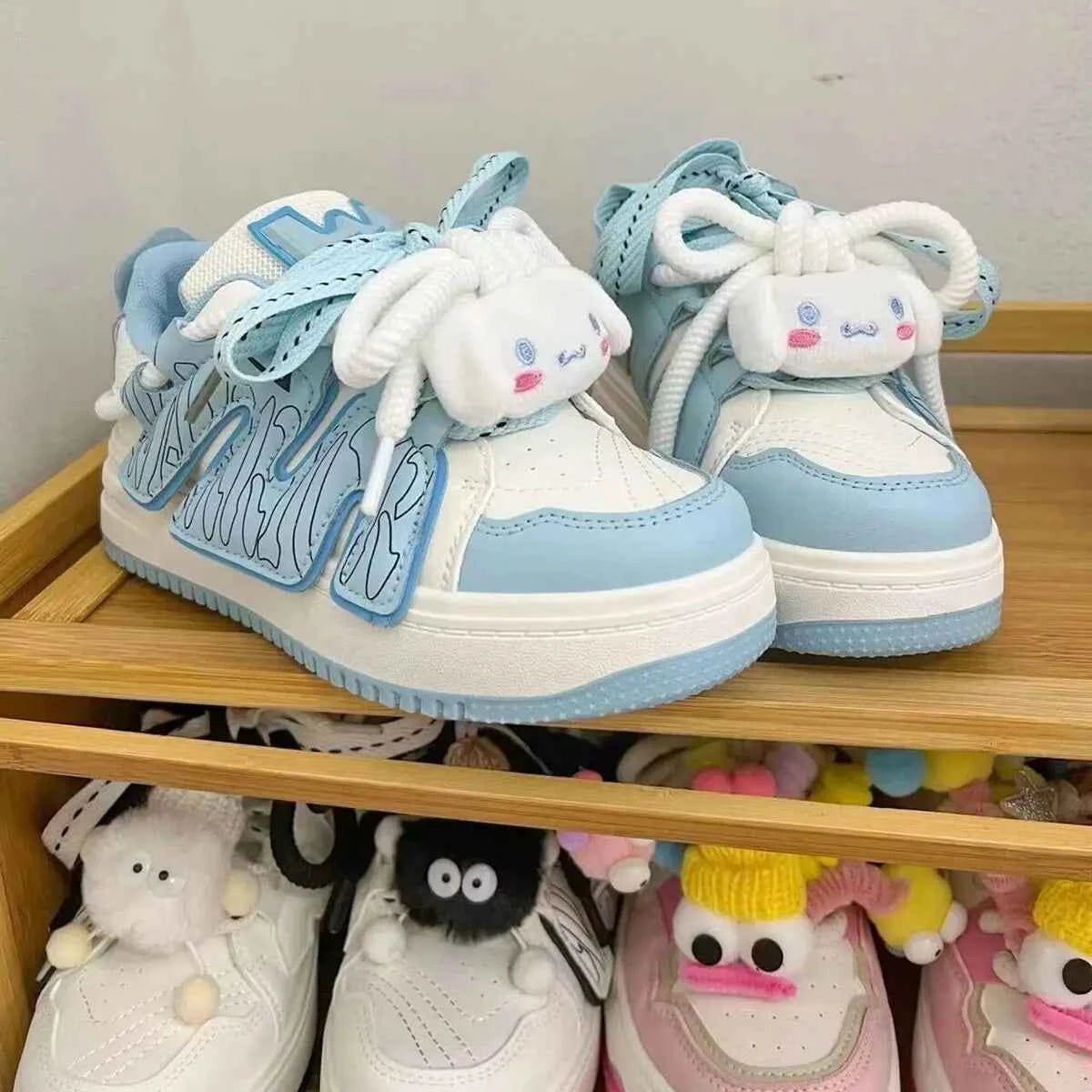 Aesthetic Women Cute Thick Sole Sneaker
