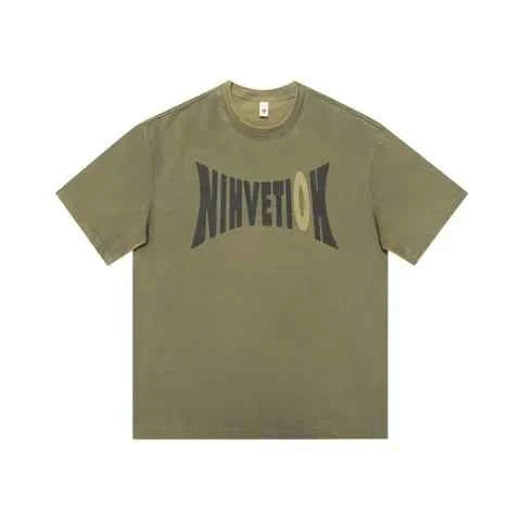 Streetwear Urban Hip Hop Print Loose T-Shirt