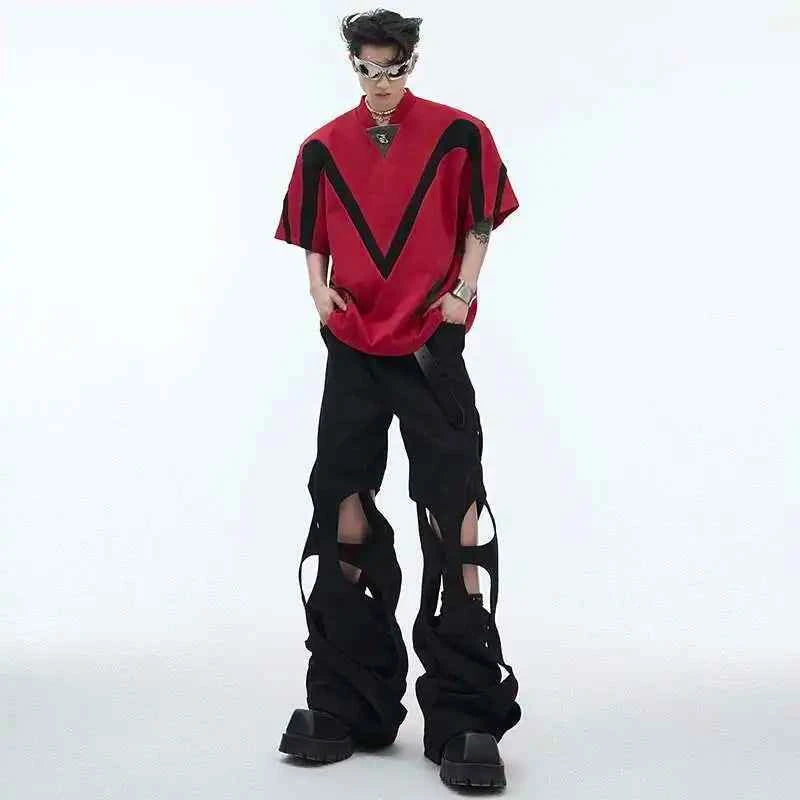 Trendy Solid Color Casual WIde Leg Pants