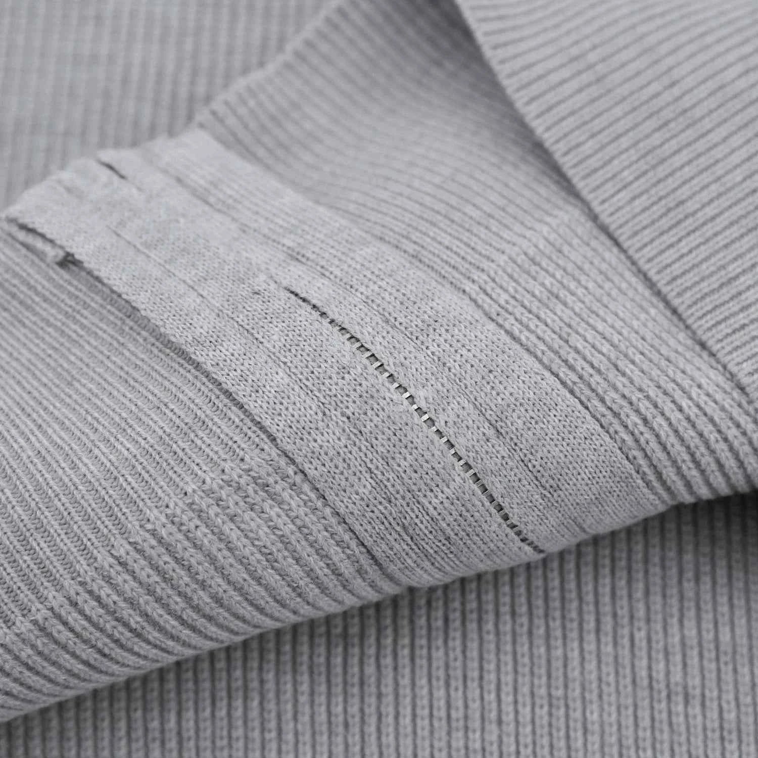 Cozy Korean Style Zip-Up Knit Cardigan