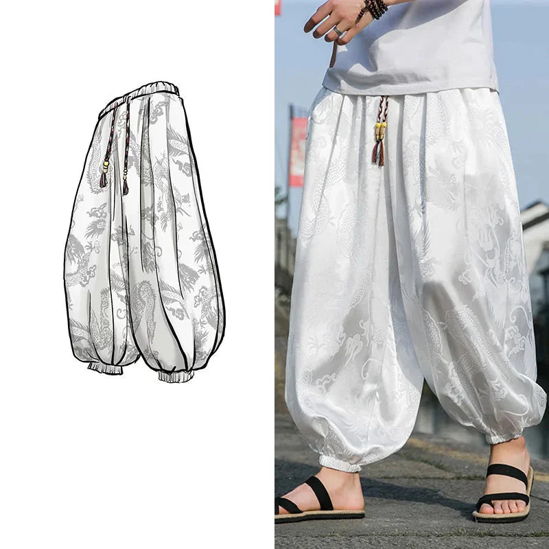 Dragon Japanese Pants
