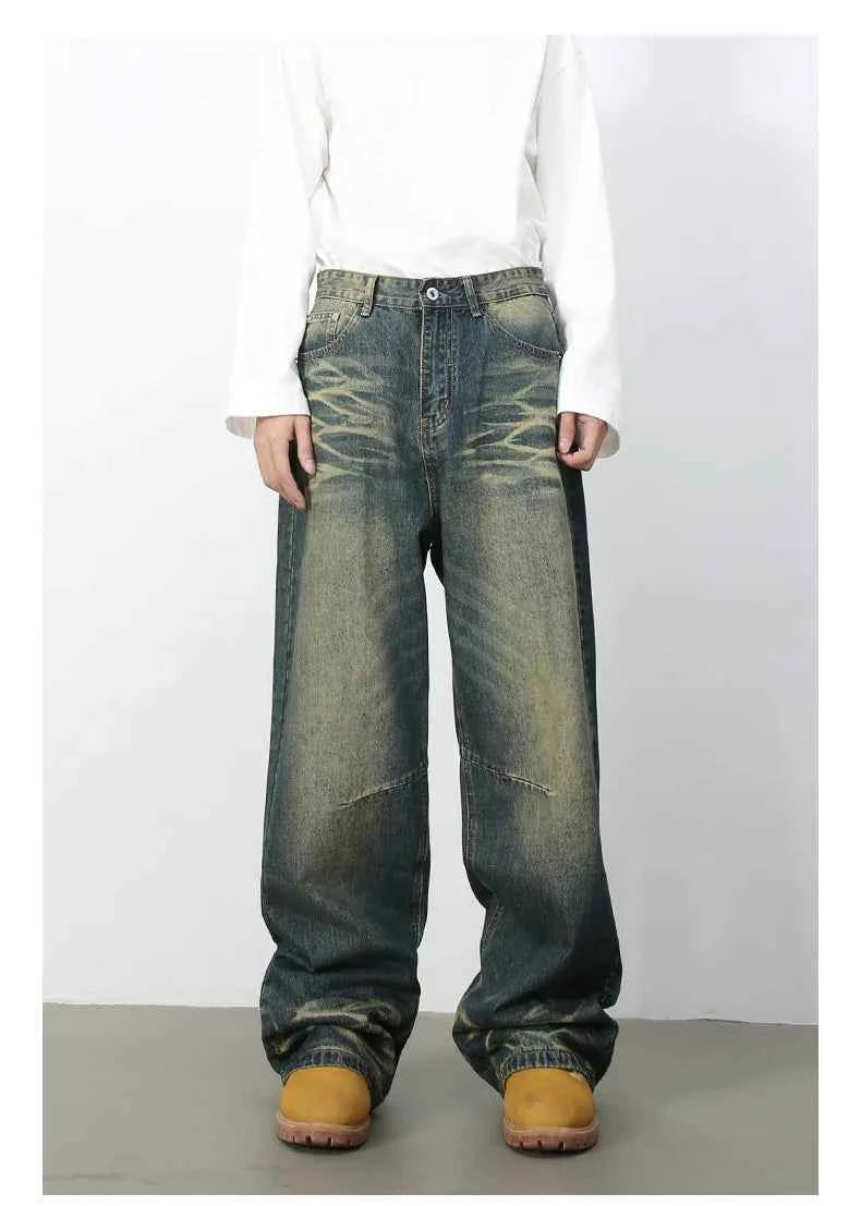High-end Baggy Denim Wide Leg Jeans