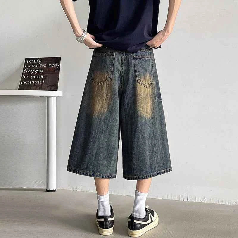 Trend-Ready Original Gradient Washed Jorts