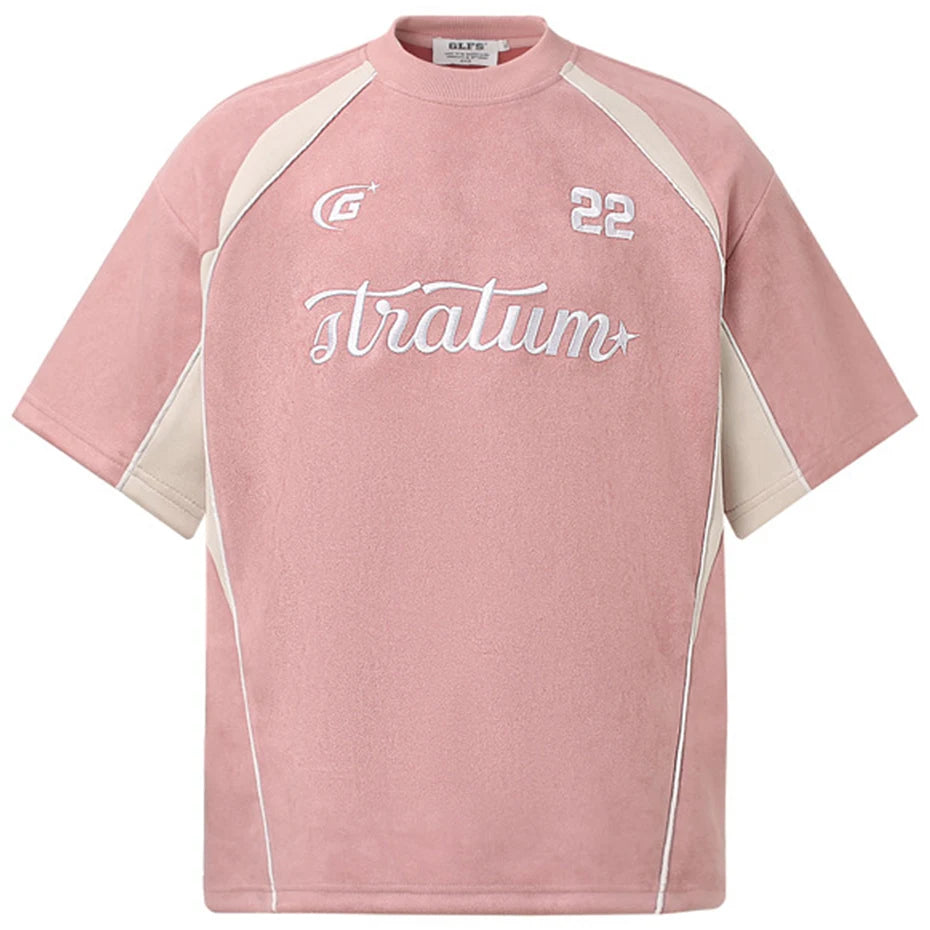 Patchwork Oversized Streetwear T-shirts