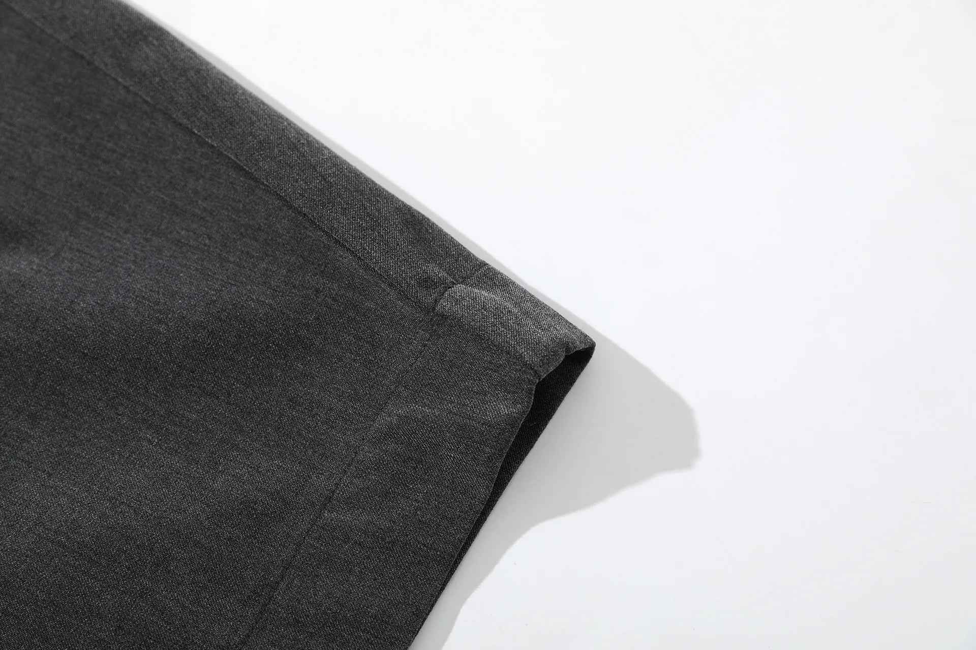 Y2K Folded Wide Leg Western Casual Pants