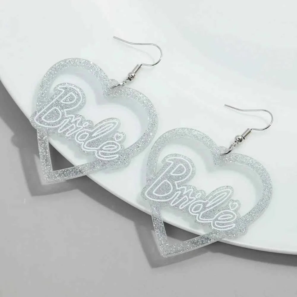 Barbie Glitter Earrings