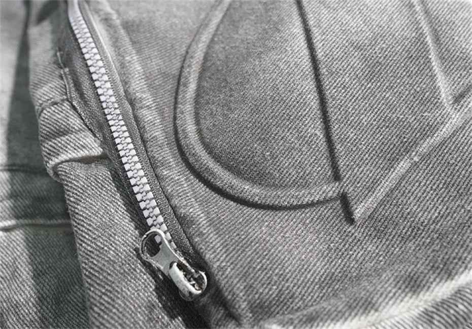 Streetwear Washed Baggy Punk Denim Cargo Jeans