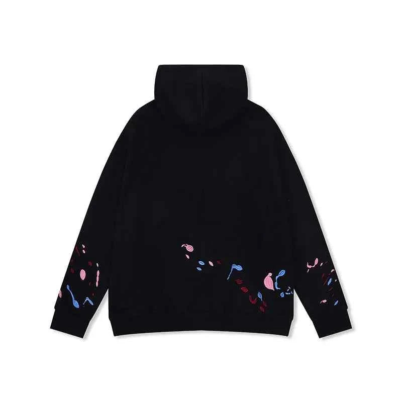 Spring Cool Standard Embroidered Loose Fit Hoodie