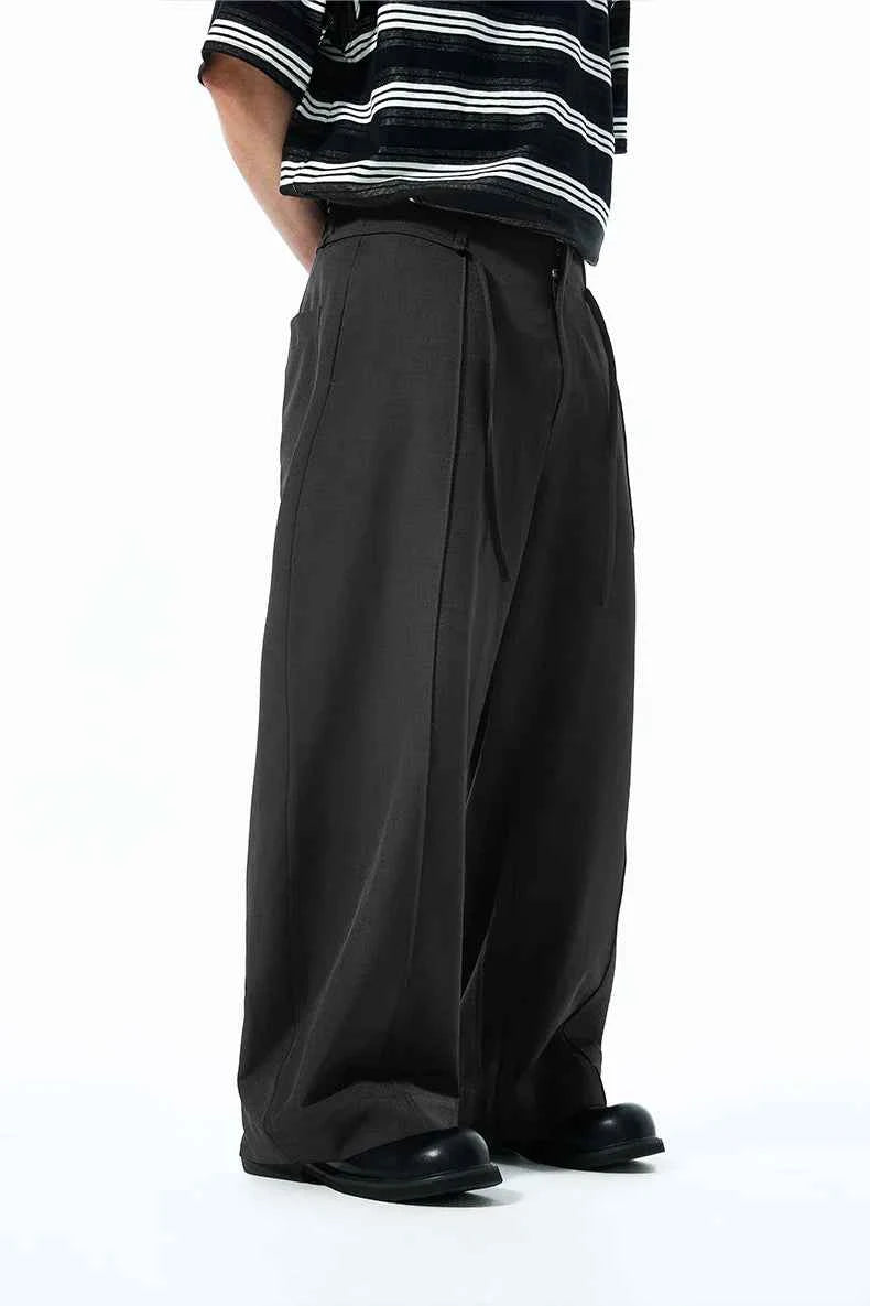 American Style Super Wide Leg Suit Pants
