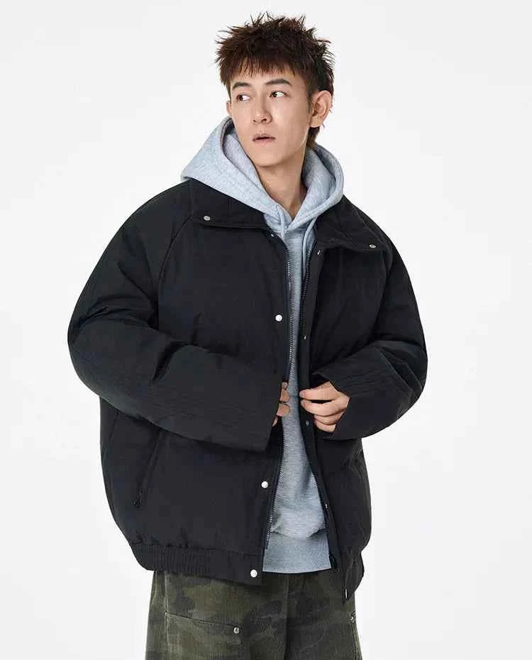 Thickened Windproof Cotton Puffer Jacket