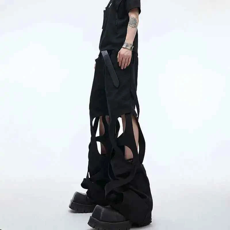 Trendy Solid Color Casual WIde Leg Pants