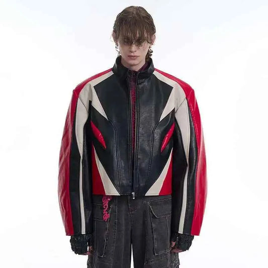 High Street Warmth Without Bulk Leather Jacket