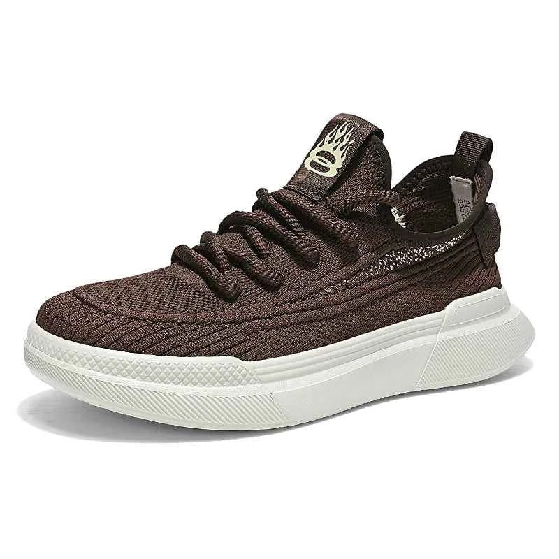 Breathable Soft Mesh Lace-Up Casual Sneaker