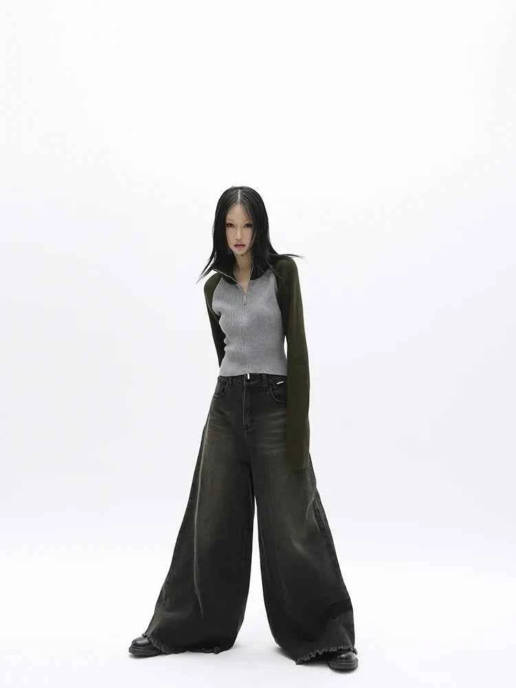 Vintage American Retro Bell Jeans