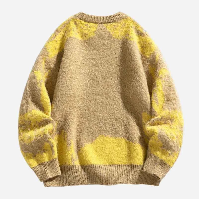 Y2K Stylish Hip Hop Knit Sweater