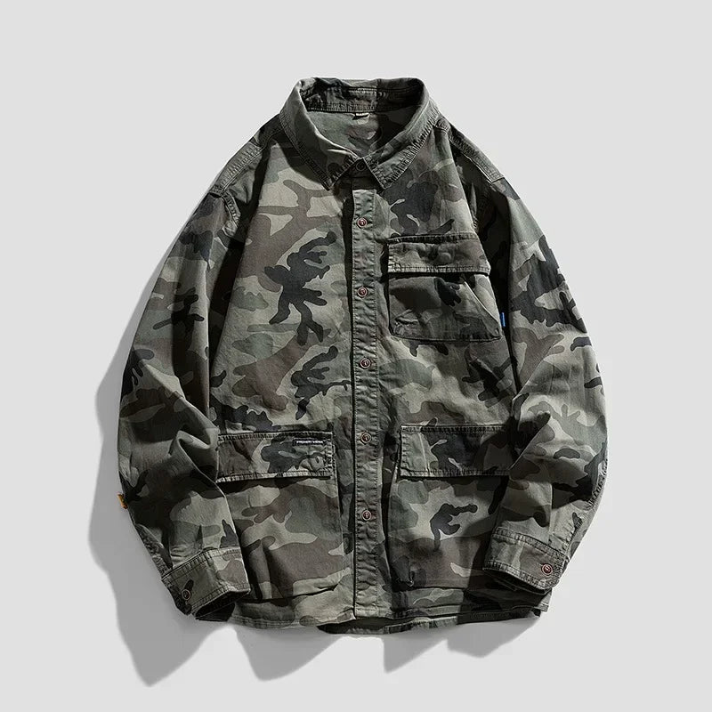 Field Camo Utility Overshirt