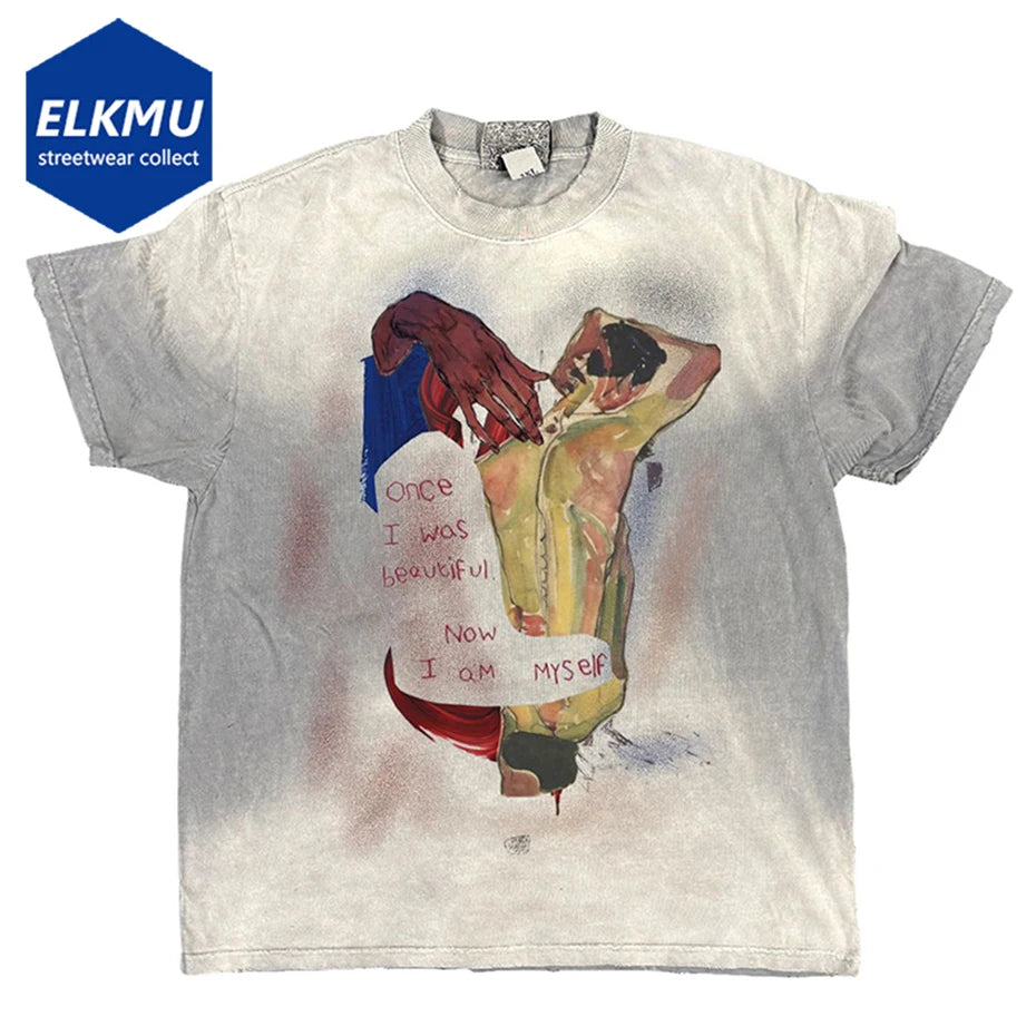 Streetwear Graphic Printed Casual T-Shirt