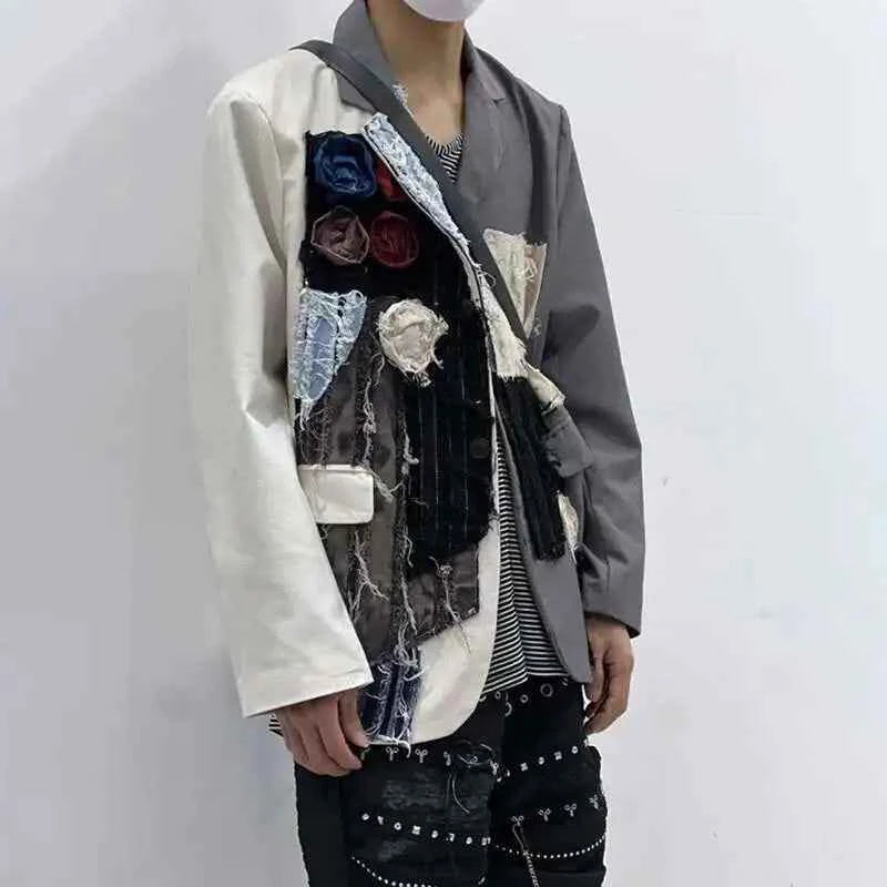 Stylish High Street Patched Blazer
