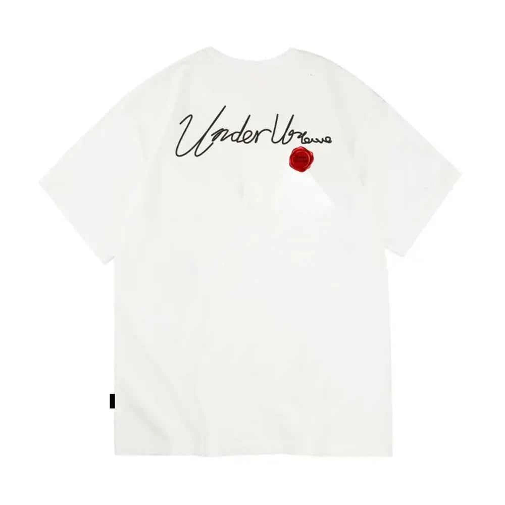 Retro Trendy Short-Sleeved Letters T-Shirt