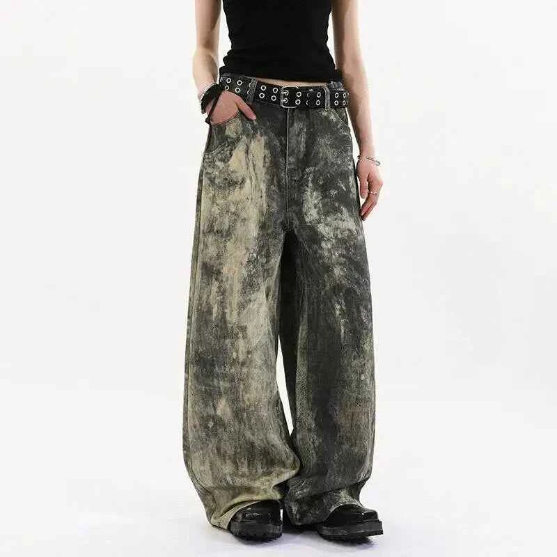 Vintage Dirty Dying Denim Jeans