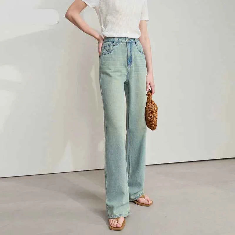 Minimalist Summer Retro Wide Leg Jeans
