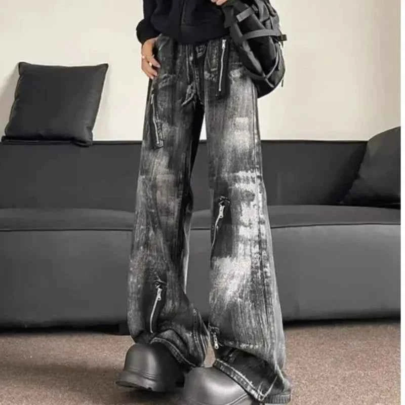 Premium Black Micro Flared Jeans