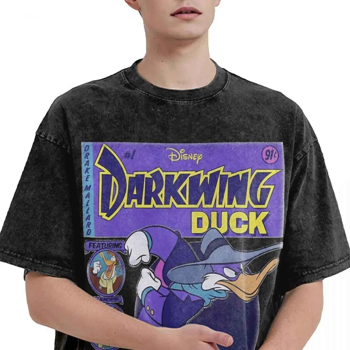 Darkwing Duck Retro Washed Cotton T-Shirt