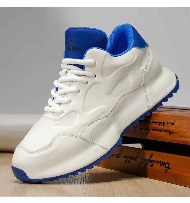 Chunky Designer Bottom Microfiber Sneaker