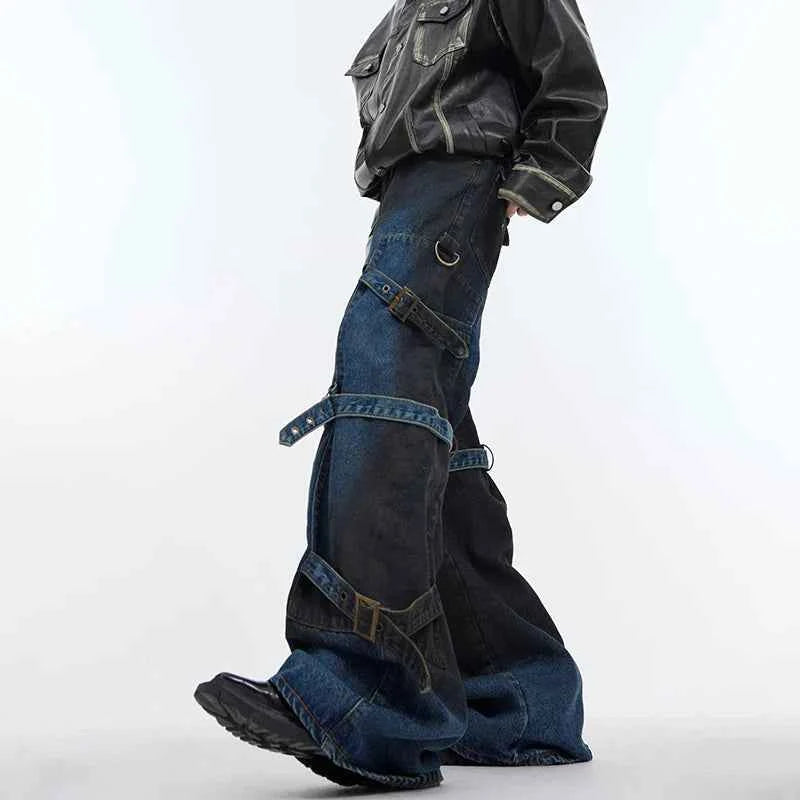 Stylish Streetwear Personalized Bell Bottom Jeans