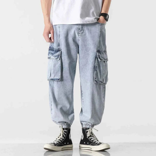 Durable High Street Cargo Denim Jeans