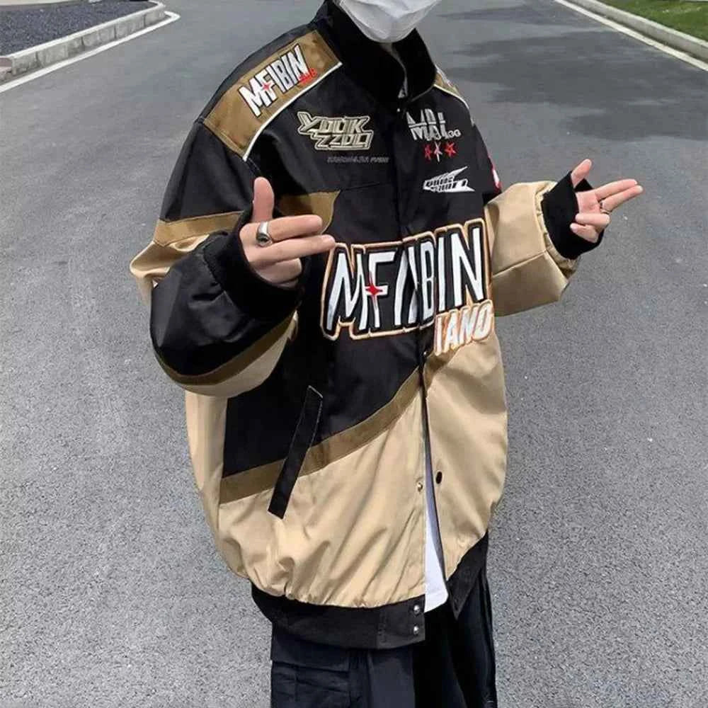 Oversized Energy Racing Motorcycle Jacket