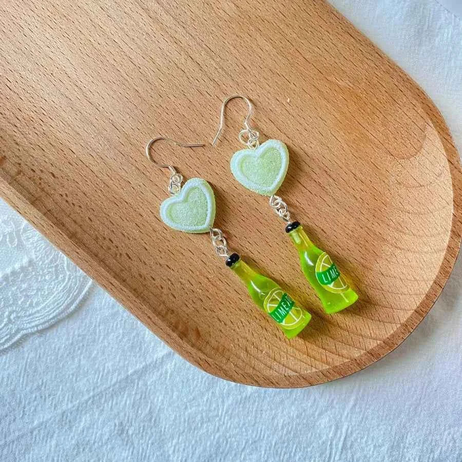 Vibrant Lemon Dangle Kawaii Earring