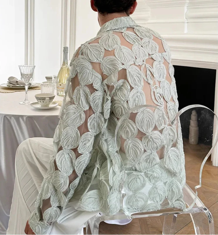 Stylish Breathable Long Sleeve Lapel Shirt - Luxuryurbanwear