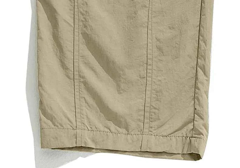 Summer Versatile Solid Color Cargo Pants