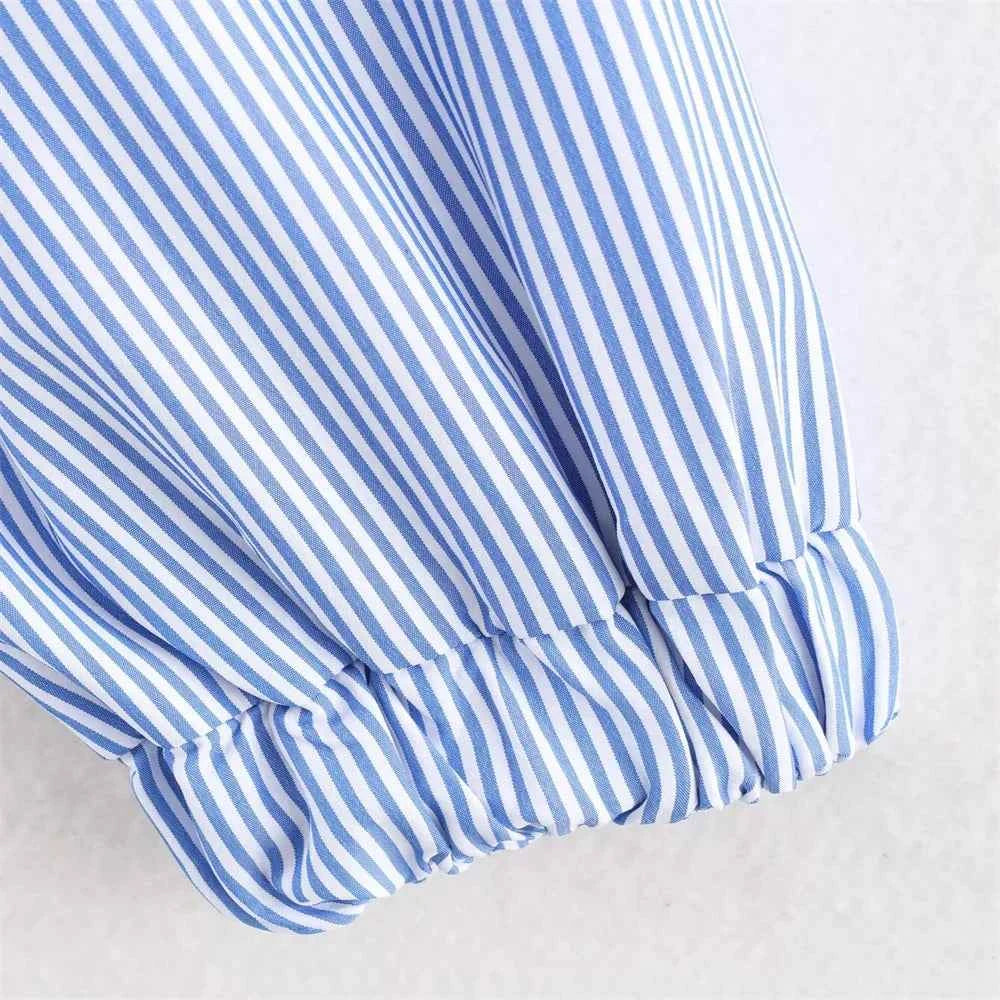Breathable Striped Love Patch Zipper Shirt