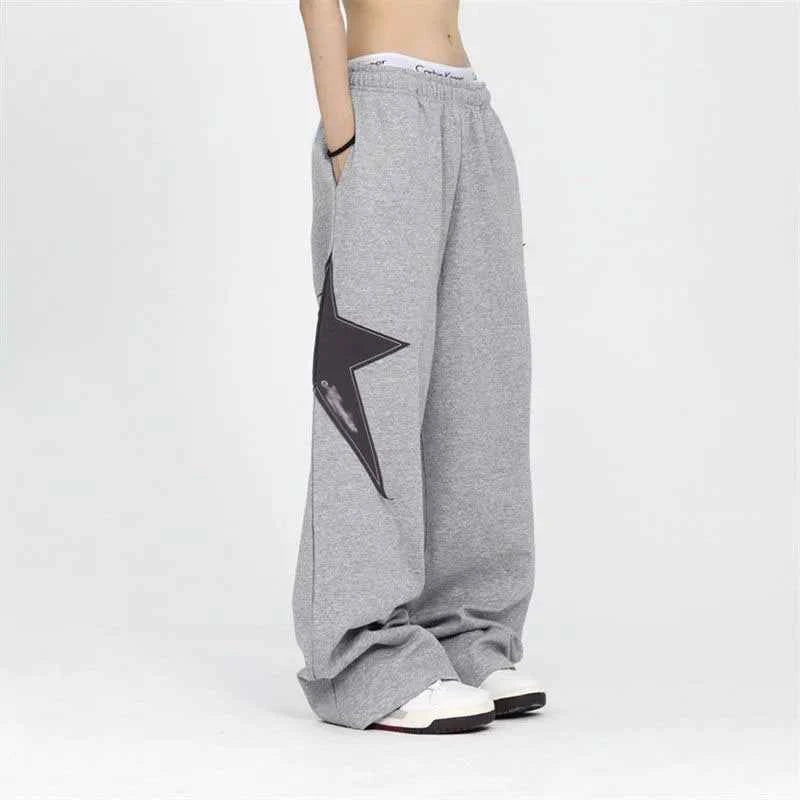 Women Starry Jogging Hip Sweatpants
