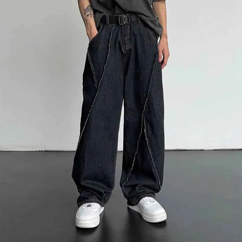 Vintage Hip Hop Korean Wide Leg Jeans