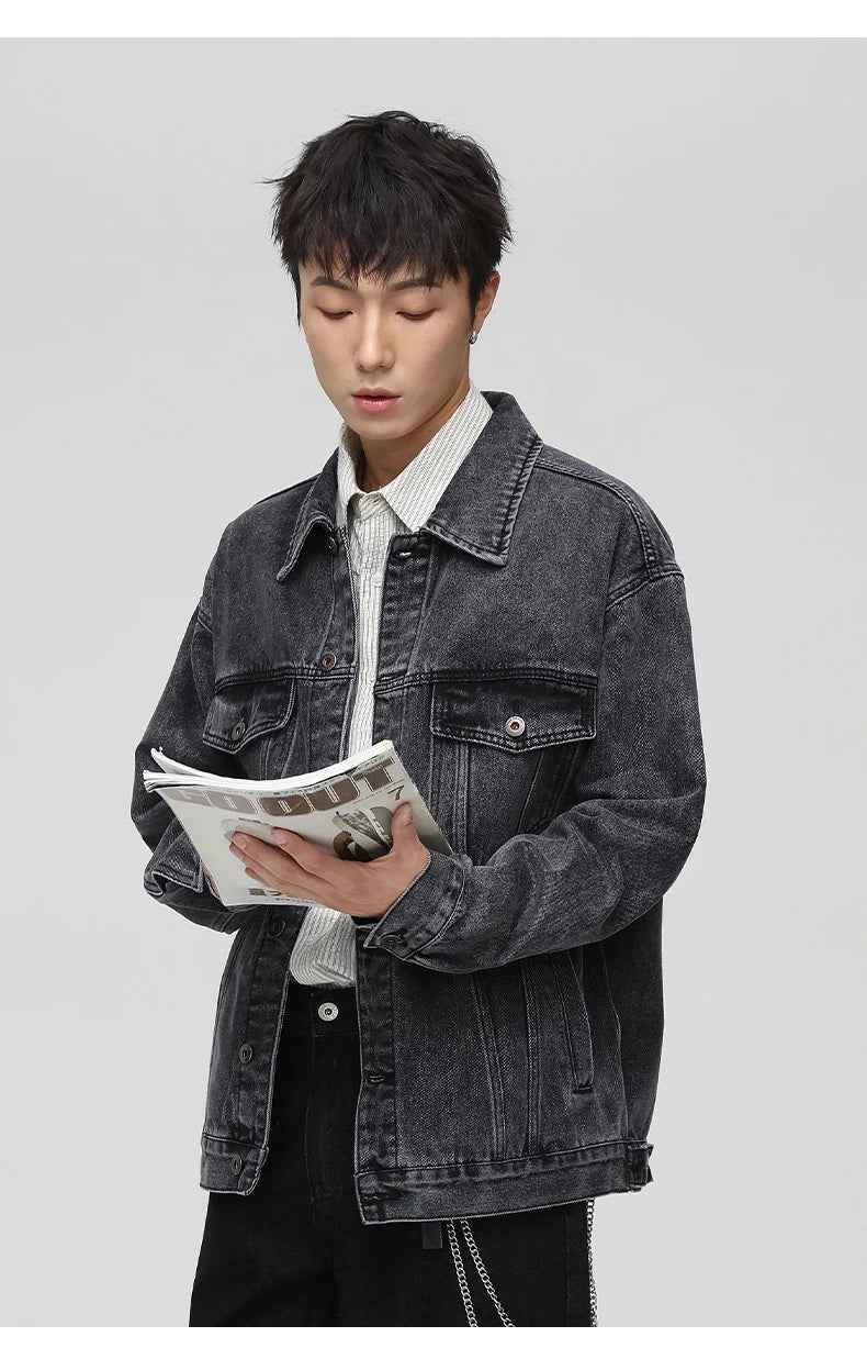 Men's Classic High Street Denim Jacket