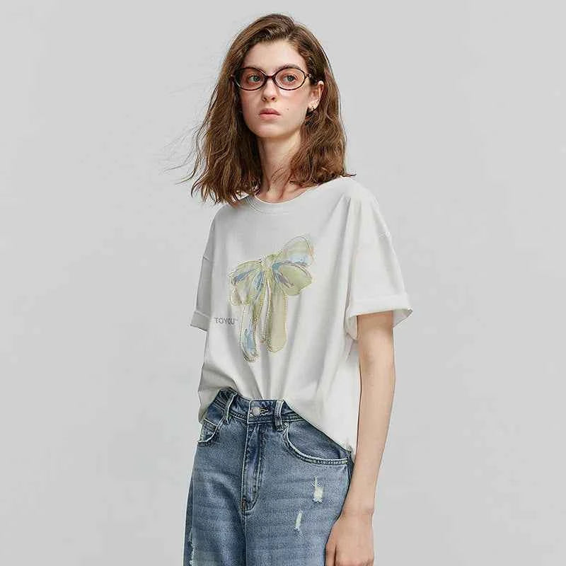 Women Comfort Stylish Short Sleeve Casual T-Shirt