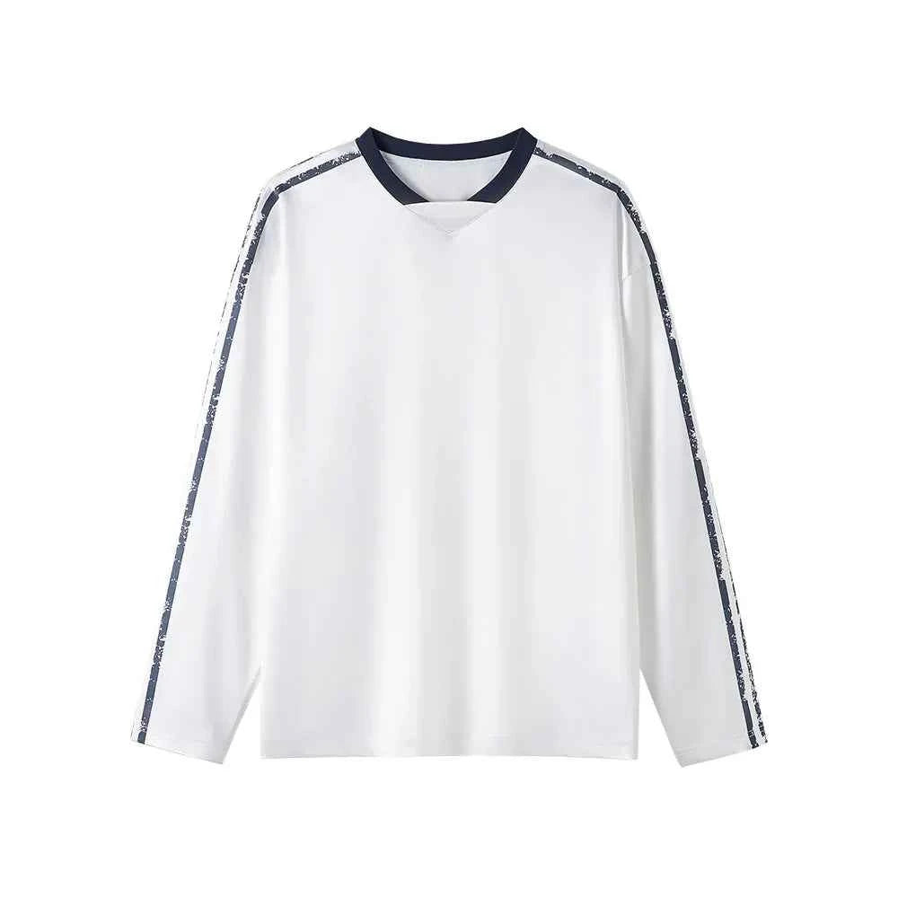 Durable Vintage Hip Hop Stripe Long Sleeve T-Shirt
