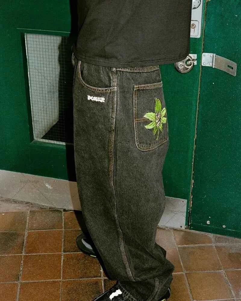 Loose Casual Punk Jeans High Jeans