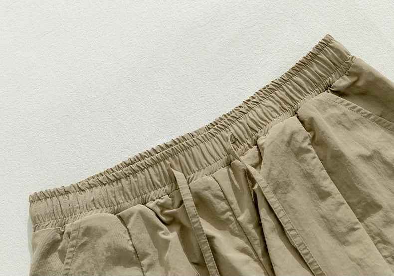 Summer Versatile Solid Color Cargo Pants