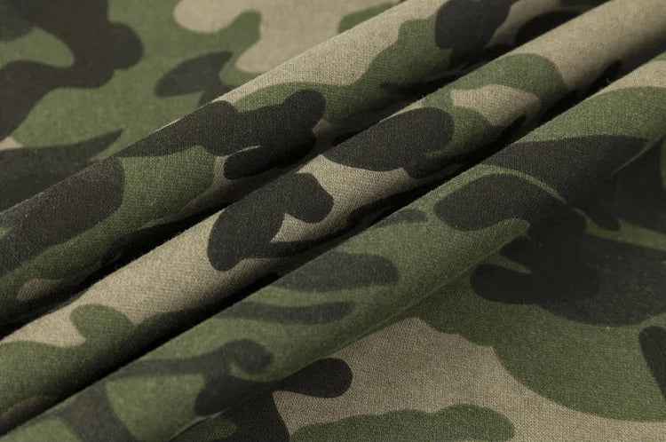 Retro Japanese Camouflage Long Sleeve Sweatshirt