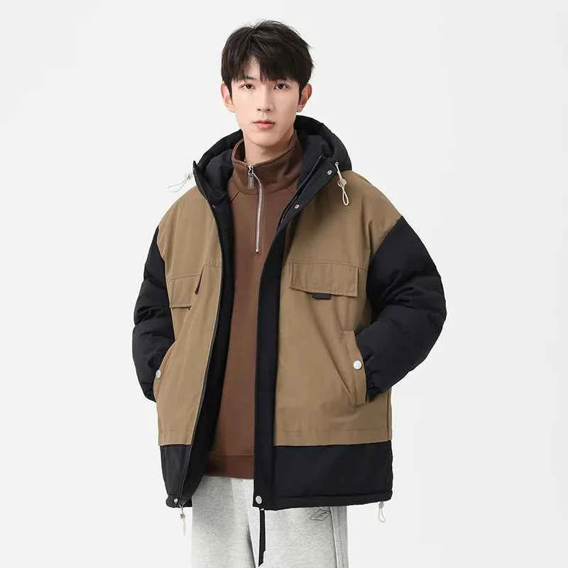Y2K Thickened Warm Lining Parka Puffer Jacket - Heavyweight Winter Streetwear