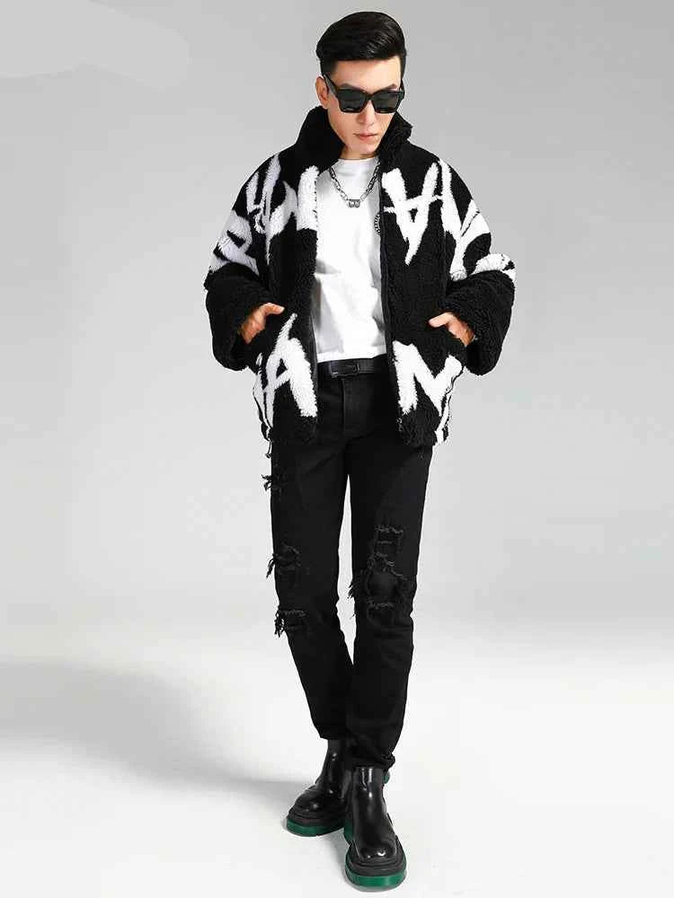 Oversized Thickened Warm Faux Fur Jacket