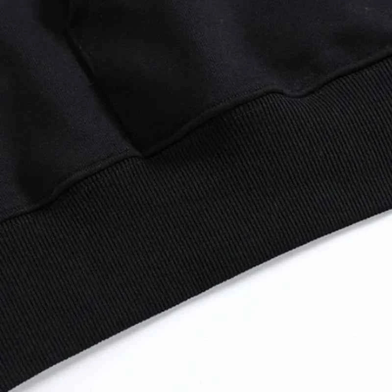 Casual Printed Letters Graphic Hoodie