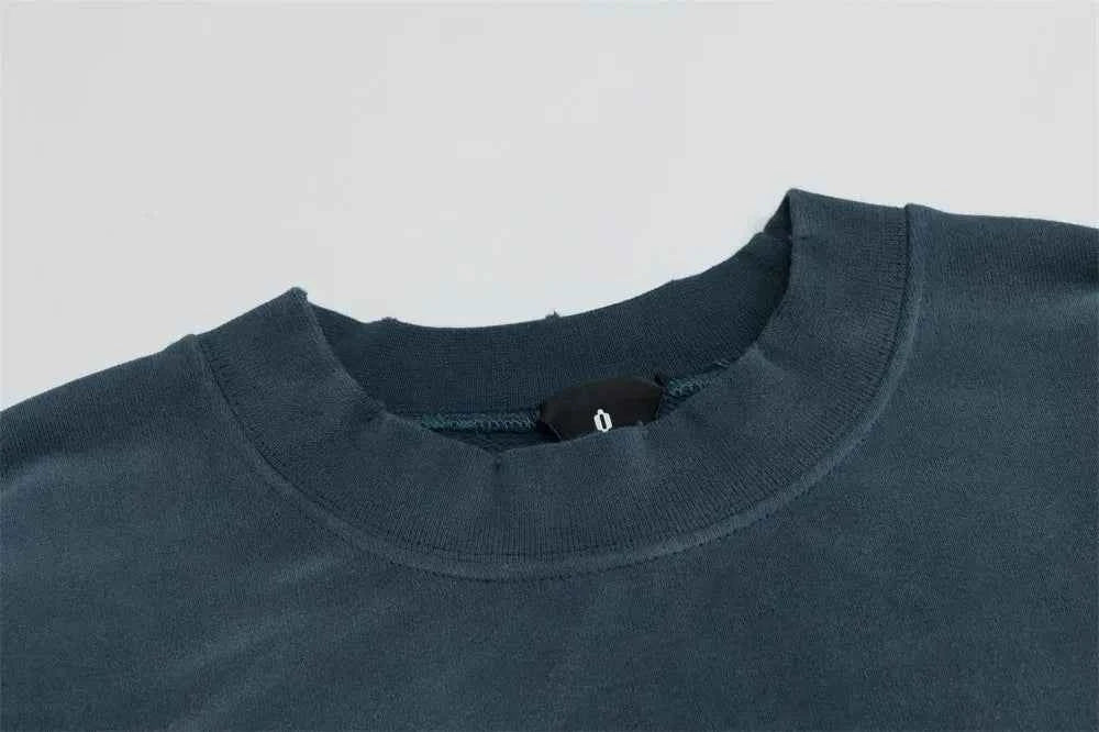 Sweat Patchwork Distressed