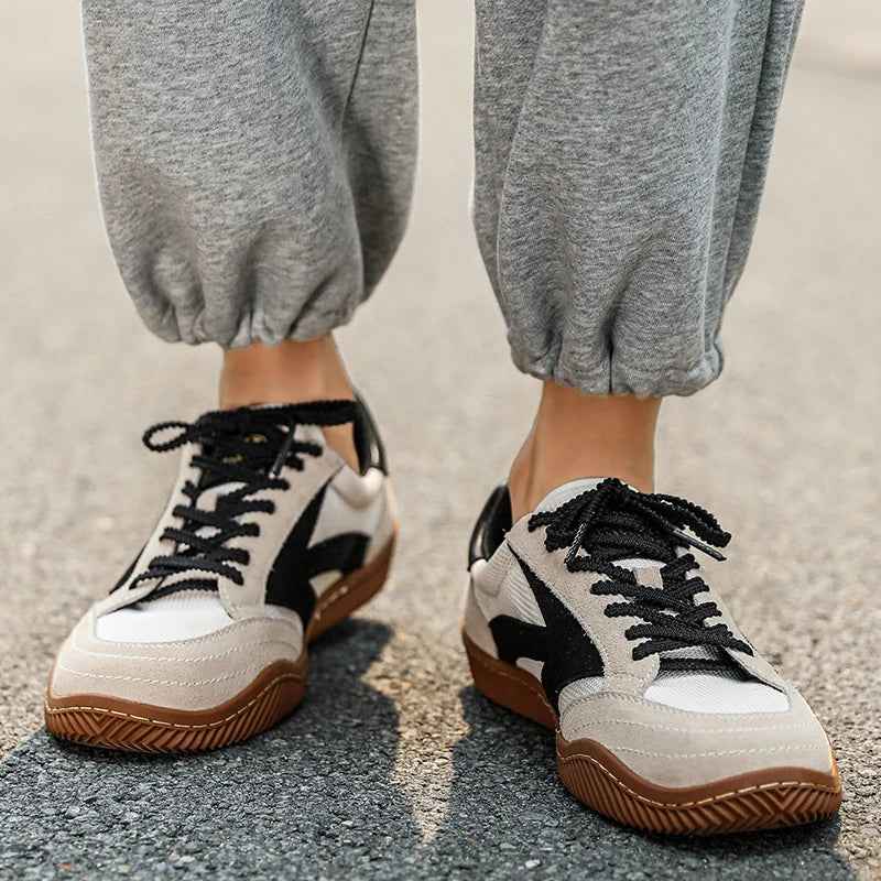 Breathable Comfortable Lace Up Vulcanized Sneaker